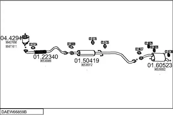 MTS DAEW66859B017235