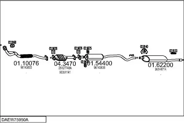 MTS DAEW75950A004565