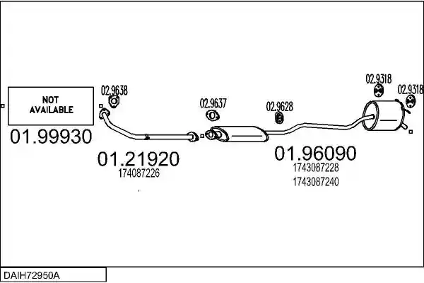 MTS DAIH72950A004345
