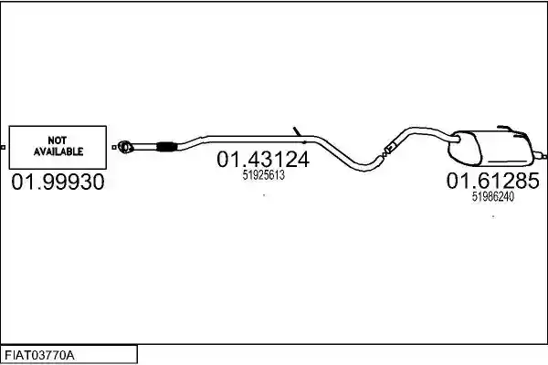 MTS FIAT03770A014015