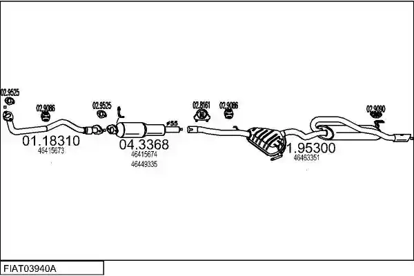 MTS FIAT03940A010235