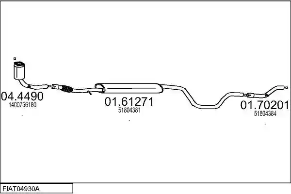 MTS FIAT04930A029486