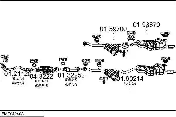 MTS FIAT04940A005569