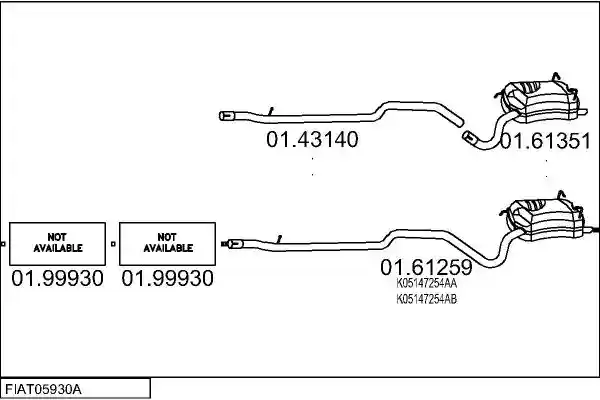 MTS FIAT05930A009611