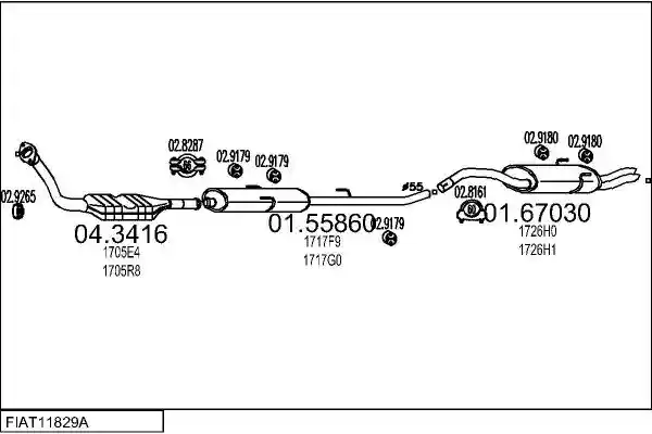 MTS FIAT11829A010697
