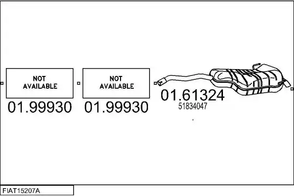 MTS FIAT15207A033400