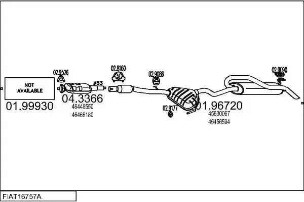 MTS FIAT16757A020480