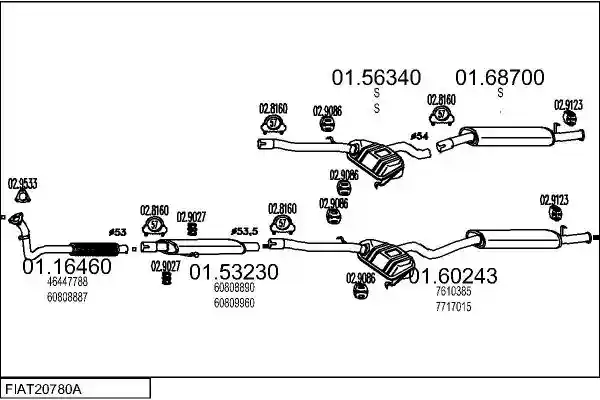 MTS FIAT20780A002595