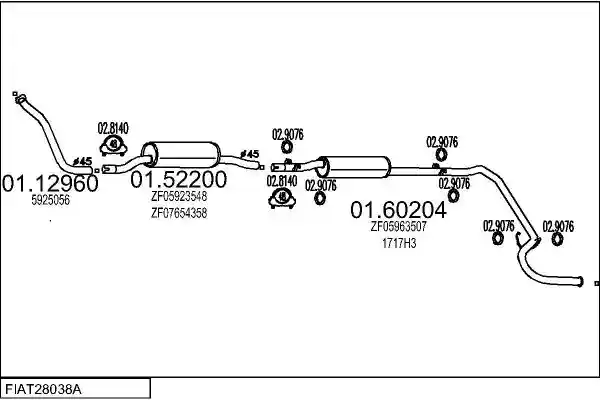 MTS FIAT28038A002739