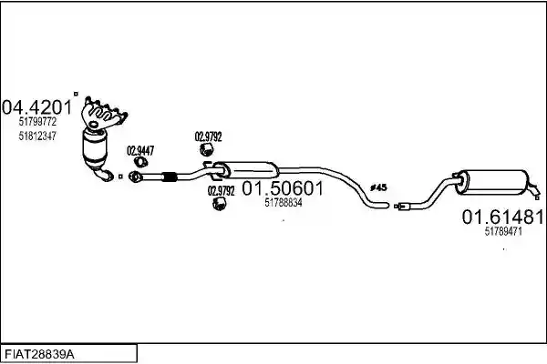 MTS FIAT28839A019817