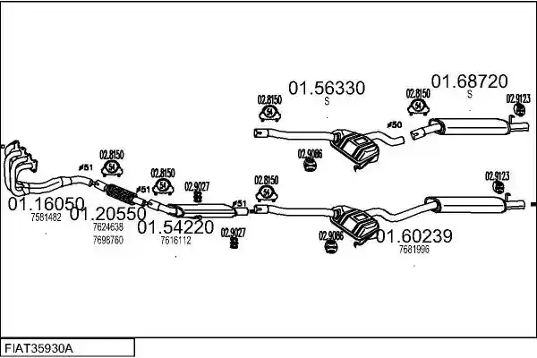 MTS FIAT35930A013280