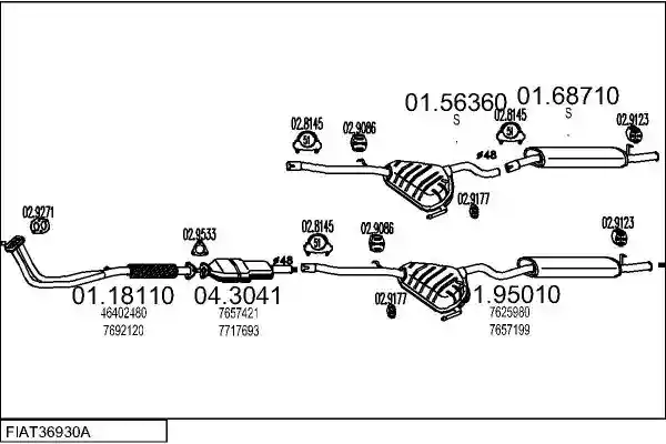 MTS FIAT36930A002601