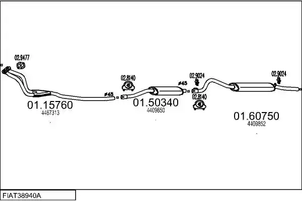MTS FIAT38940A002624