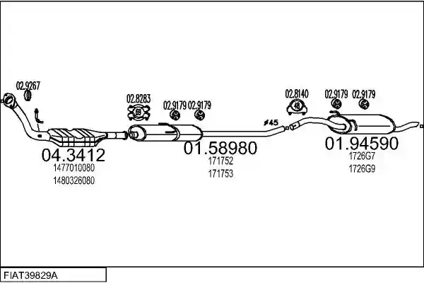 MTS FIAT39829A005559