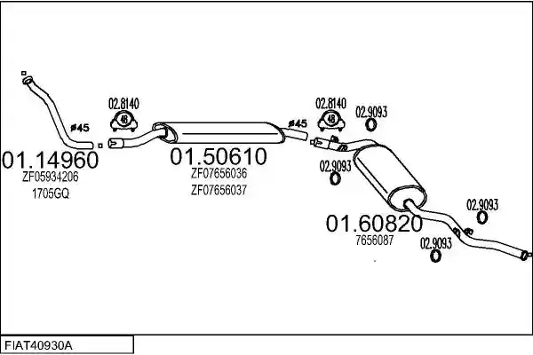 MTS FIAT40930A015923