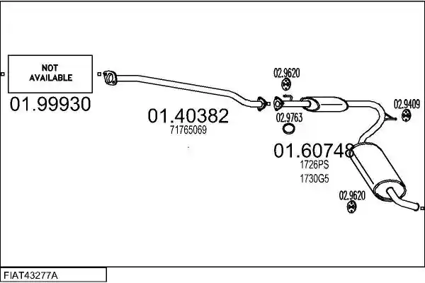 MTS FIAT43277A016866