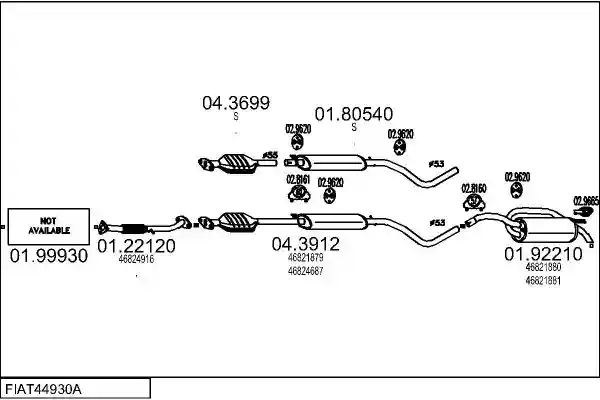 MTS FIAT44930A016210