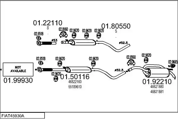 MTS FIAT45930A016055