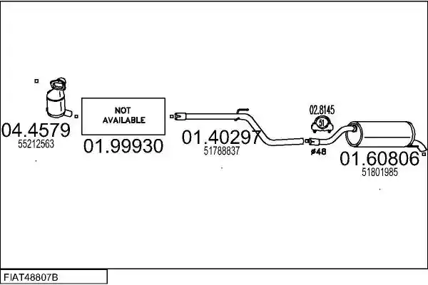MTS FIAT48807B005931