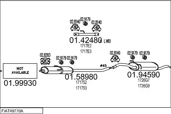 MTS FIAT49770A005558