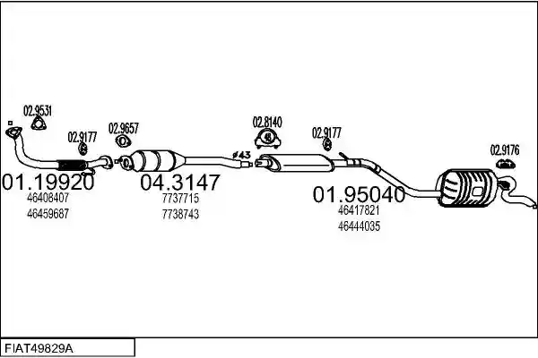 MTS FIAT49829A005149