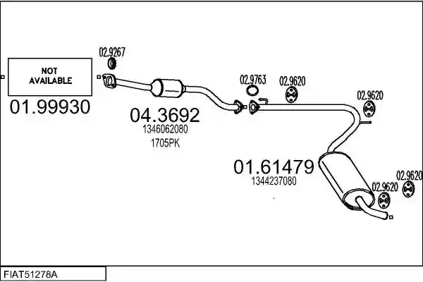 MTS FIAT51278A016738