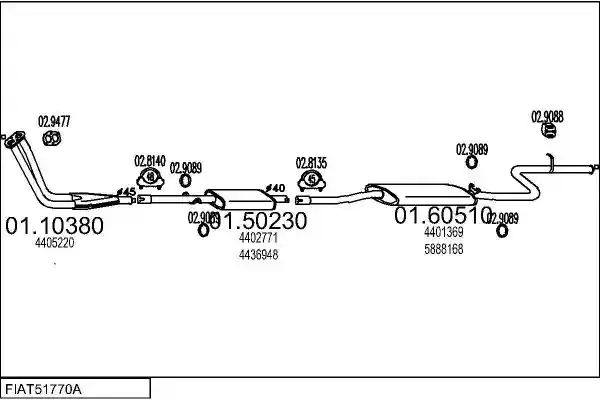 MTS FIAT51770A002578