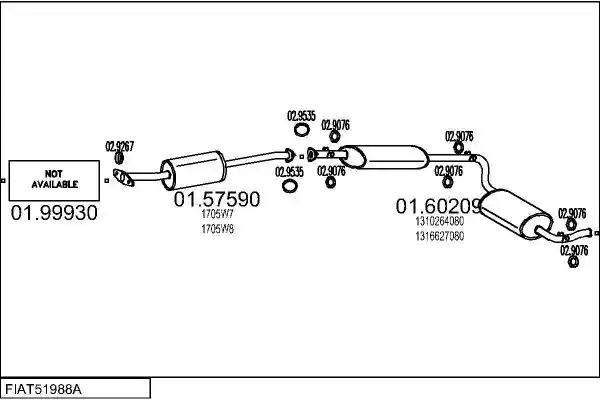 MTS FIAT51988A003776