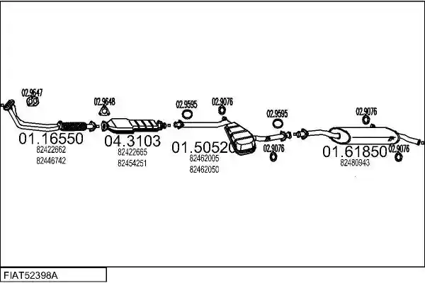 MTS FIAT52398A002710