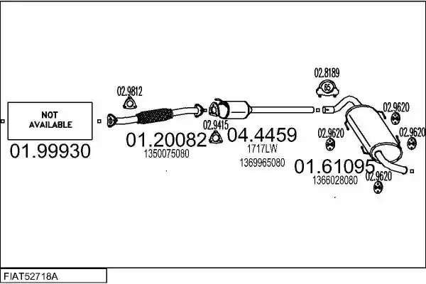 MTS FIAT52718A057448