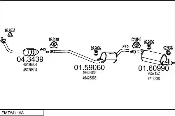 MTS FIAT54119A004755