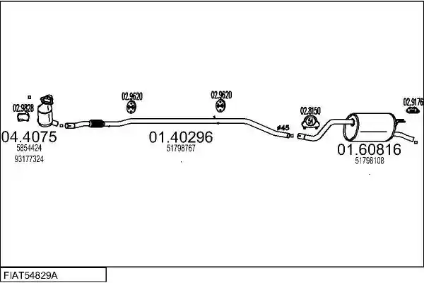 MTS FIAT54829A017392