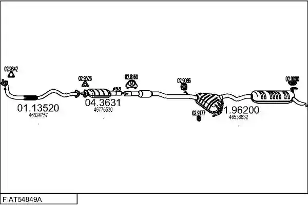MTS FIAT54849A010684