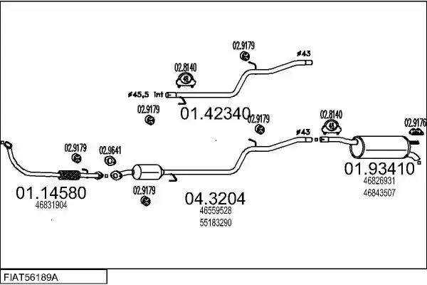 MTS FIAT56189A015628