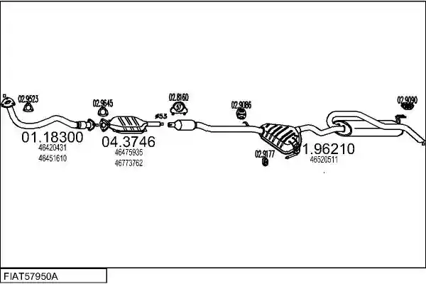 MTS FIAT57950A010583