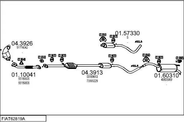 MTS FIAT62819A016057