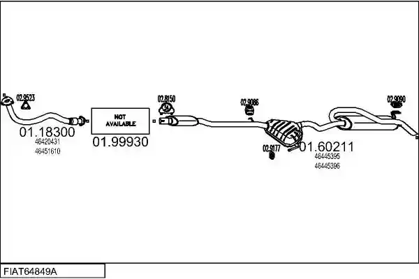 MTS FIAT64849A005153