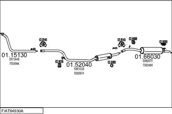 MTS FIAT64930A002613