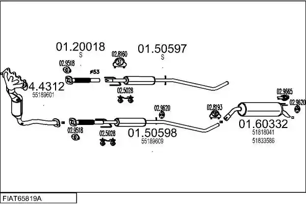 MTS FIAT65819A017907