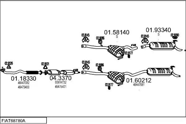 MTS FIAT68780A005740