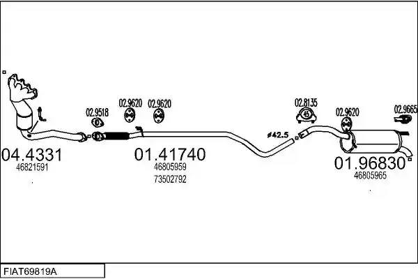 MTS FIAT69819A016053