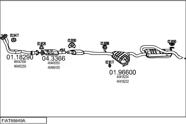 MTS FIAT69849A005567