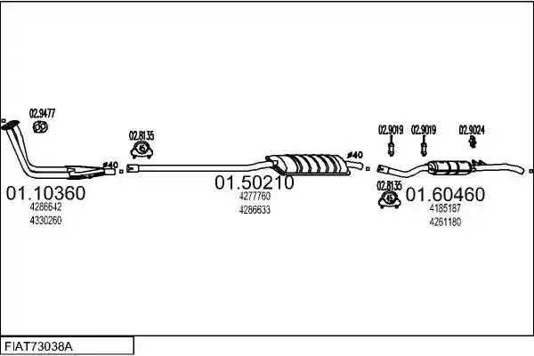 MTS FIAT73038A007400