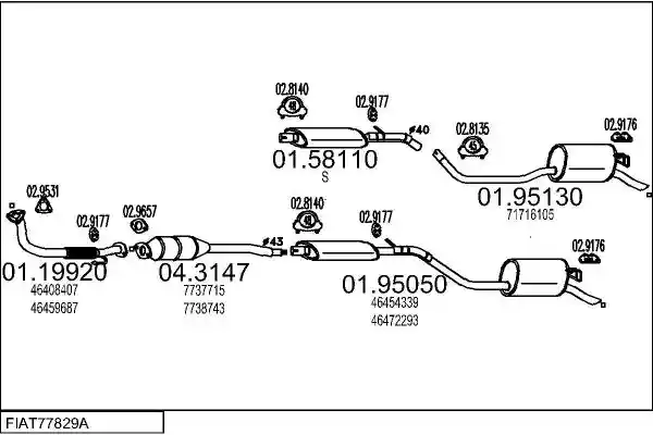 MTS FIAT77829A003795