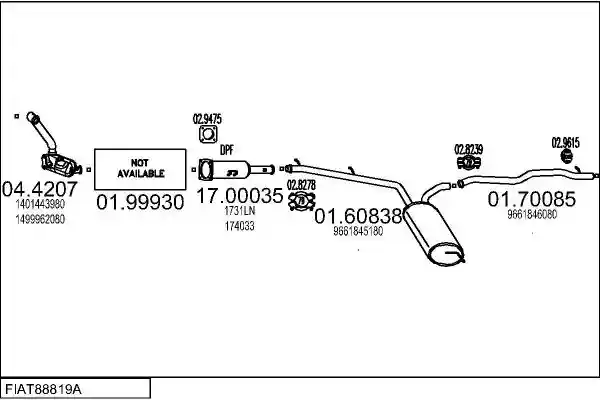 MTS FIAT88819A020084