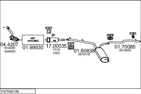 MTS FIAT90819A020087