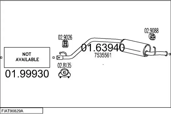 MTS FIAT90829A002552