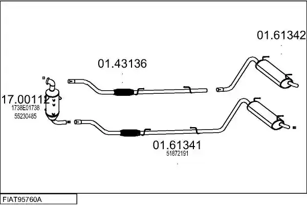 MTS FIAT95760A001498