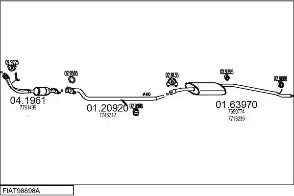 MTS FIAT98898A023701