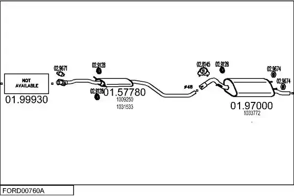 MTS FORD00760A005176